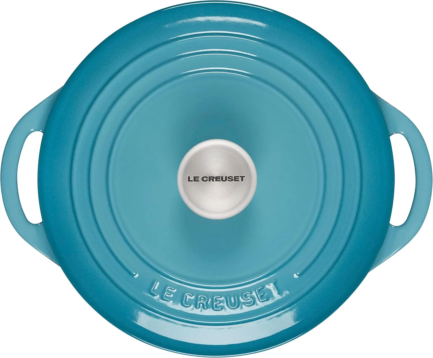 Le Creuset Enameled Cast Iron Shallow Round Oven, 2.75 Qt., Caribbean