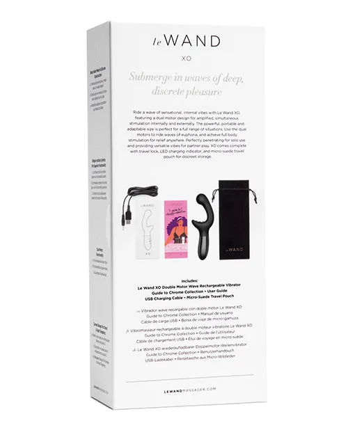 Le Wand Xo Double Motor Wave Rechargeable Vibrator -