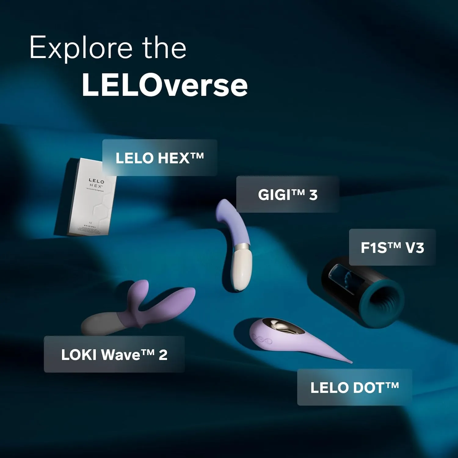 LELO Billy 2 Vibrating Prostate Massager, Anal Vibrator for Men with 8 Pleasure Settings, Smooth and Rechargeable Anal Plug, Anal Toys for Men, Mens Prostate Toy, Deep Blue