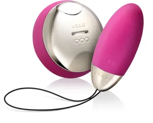 LELO LYLA 2 Bullet Vibrator for Women, Silicone Handheld Massage Toy with Sense Motion Technology, Remote Control Vibrator, Bullet Egg Vibrator, Vibrating Egg Sex Toy, Cerise