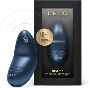 LELO NEA 3 Mini Bullet Vibrator for Woman Female Vibrator Mini Clitoris Vibrator Discreet with 10 Pleasure Settings and Varying Intensities, Alien Blue