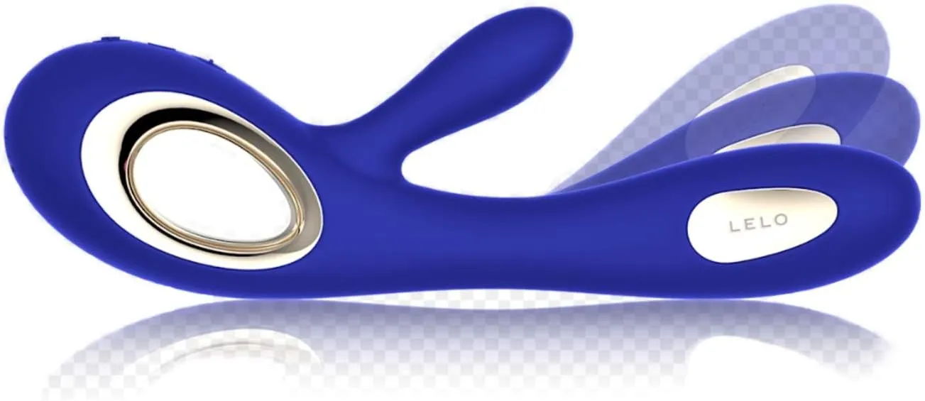 LELO Soraya Wave Luxurious G Spot Rabbit Vibrator Sex Toy, Vibrators for Women with Unique WaveMotion Technology Thrusting Vibrator for a Full Body Pleasure Experience, Adult Sex Toy, Deep Rose