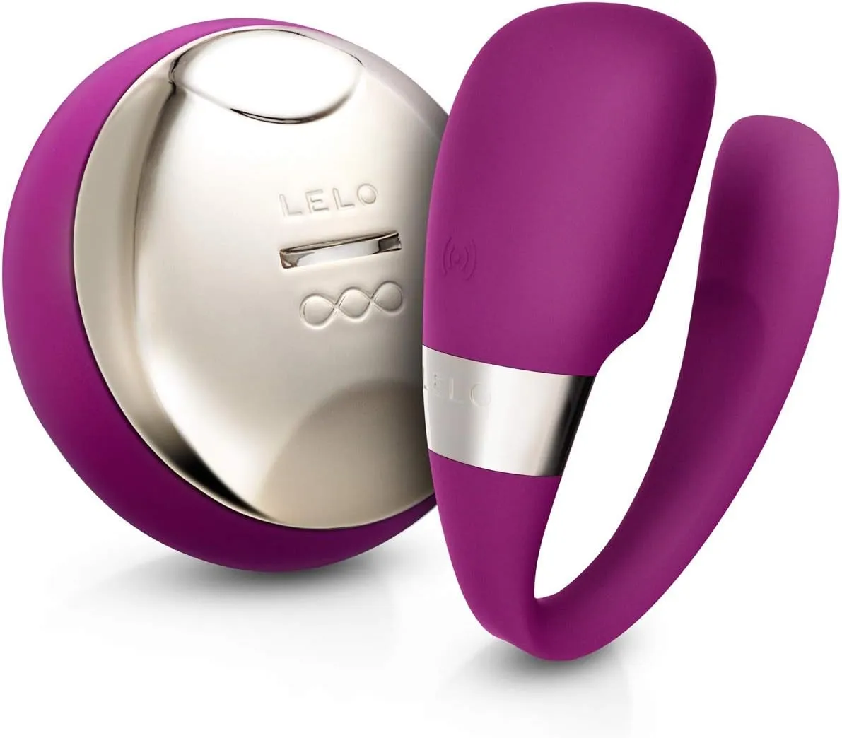 LELO TIANI 3, Couples Vibrator, Remote Controled Sex Toy for Adults, Couple Sex Toy Wireless and Hands-Free Vibrator Satisfaction Adult Sex Toys for Women and Men, Deep Rose