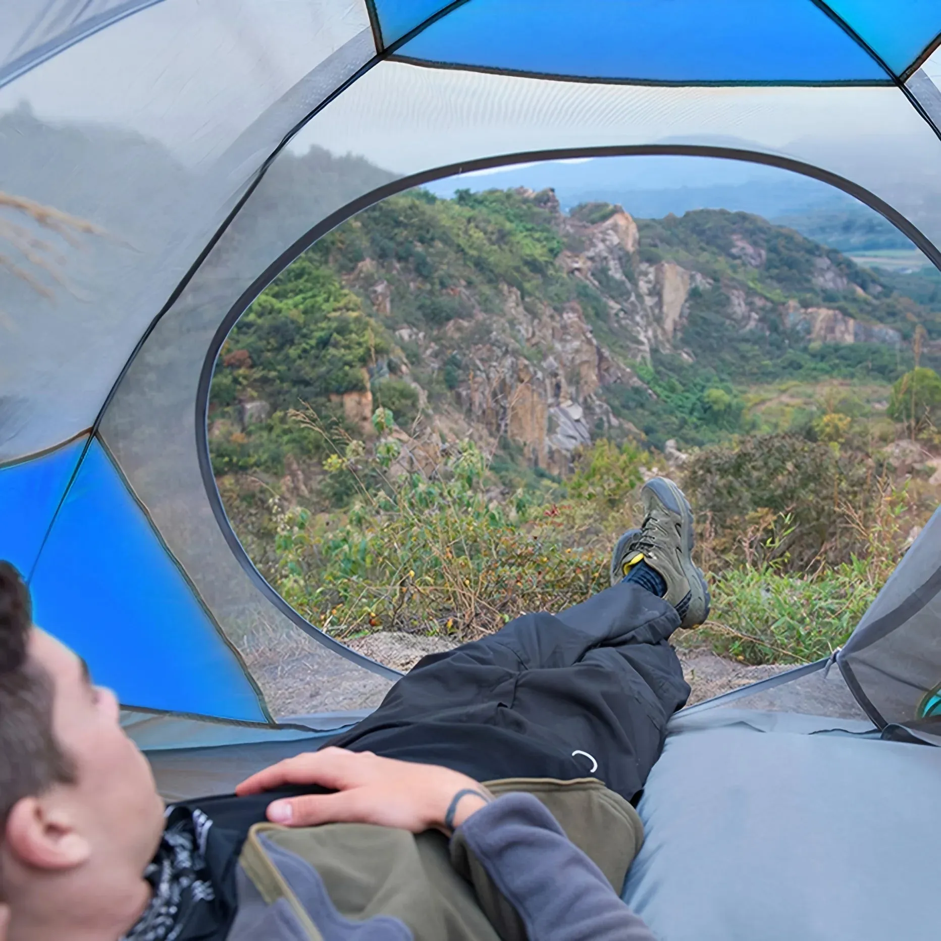Lightweight Aluminum Camping Tent