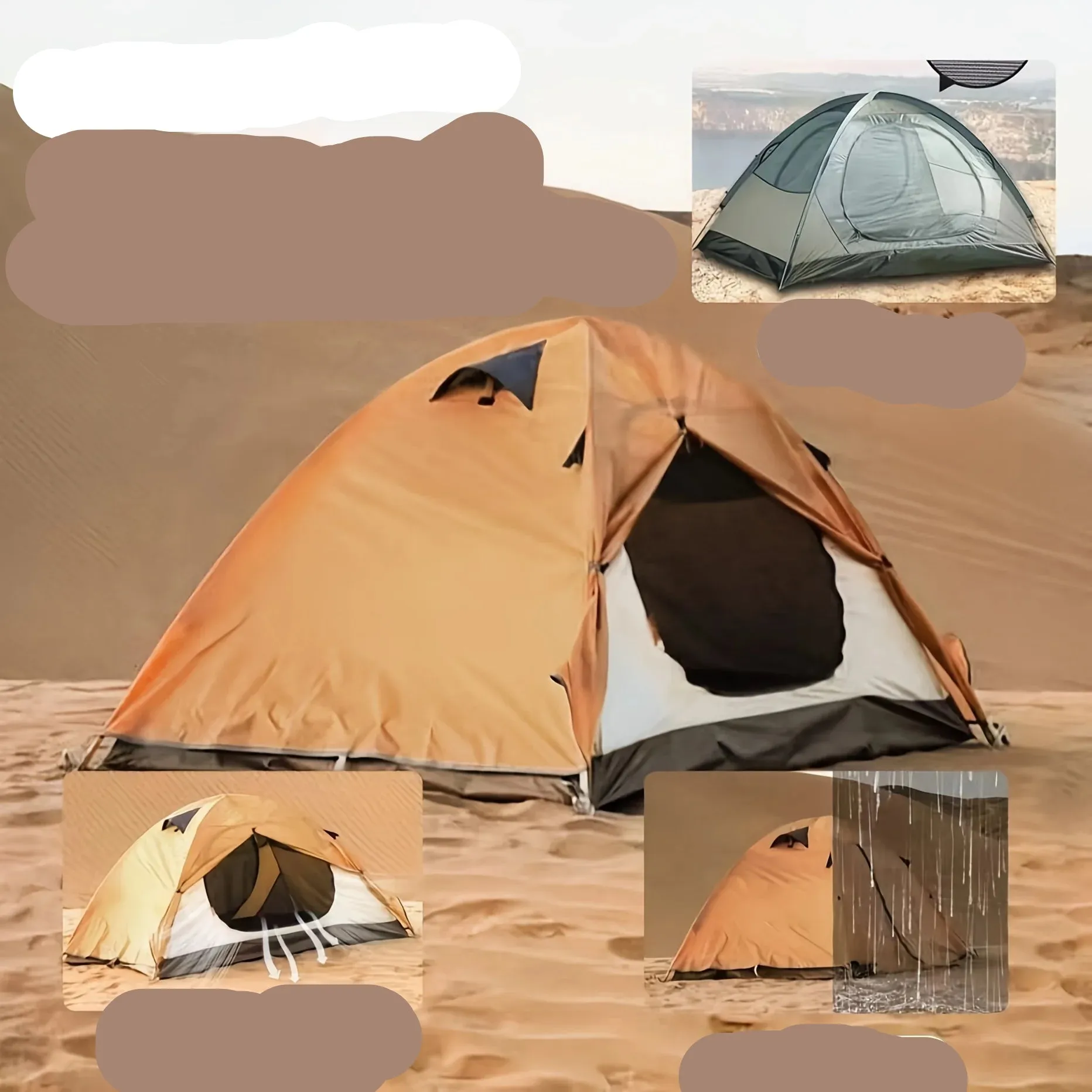 Lightweight Aluminum Camping Tent