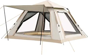Lightweight Pop Up Camping Tent for 2/4/6 People, Instant Setup Waterproof, UV Protection, Windproof with Mesh Windows, Portable Backpacking Tent for Hiking, Outdoor, Family Adventures
