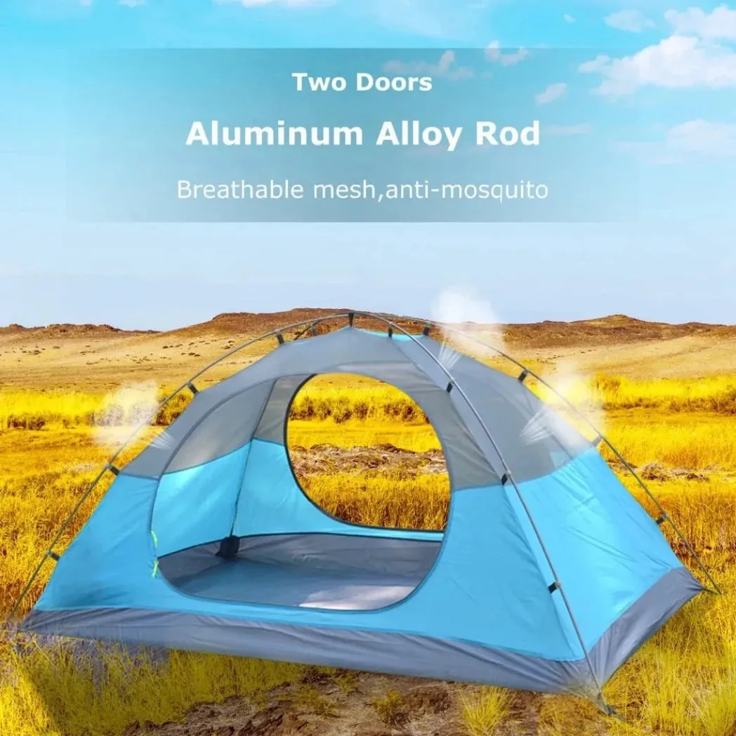 Lightweight Portable Family Tent (3-4 Person)