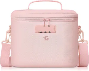 Lockable Lunch Box for Women - Insulated Waterproof Leakproof Lightweight Reusable Lunch Bag Cooler with Combination Lock Shoulder Strap for Work Picnic - Teacher Mothers Day Christmas Birthday Gifts