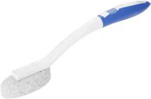 Long Handle Remove Dead Skin Cutin Foot Brush with Scrubbing Pumice Stone Foot Massage Cleaner