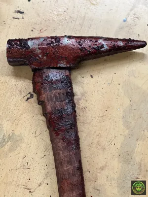 Long Spiked Hammer