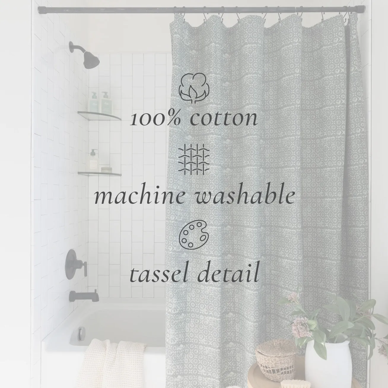 Lou Shower Curtain