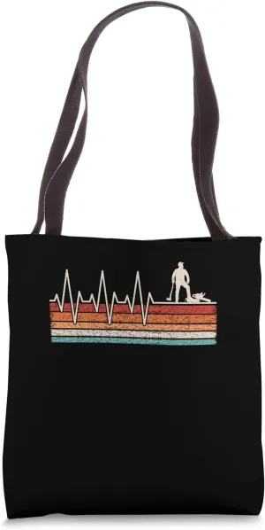 lumberjack heartbeat forester heart rate forest forester Tote Bag