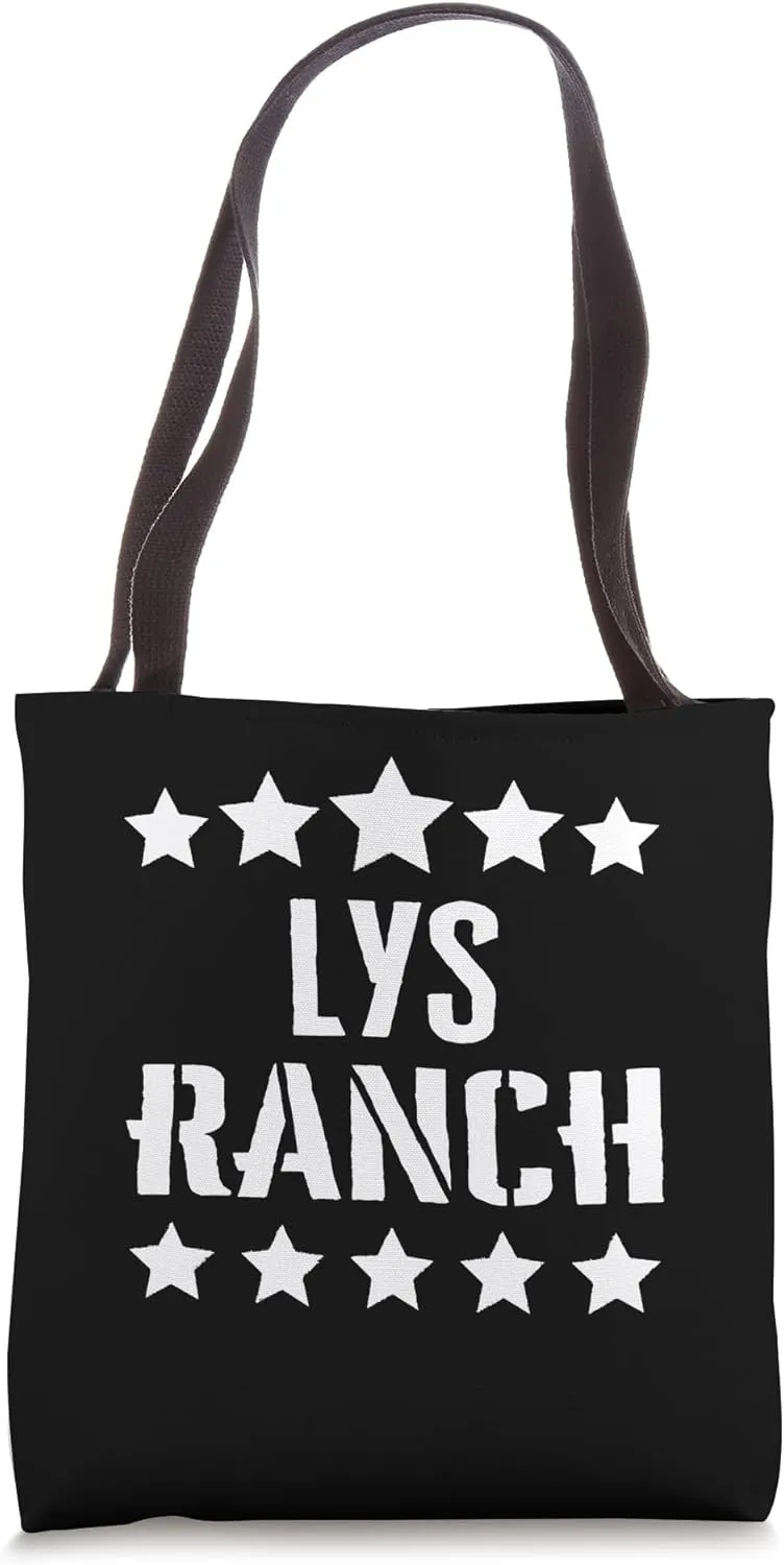 Lys Ranch Family Reunion Squad First Last Name Tote Bag