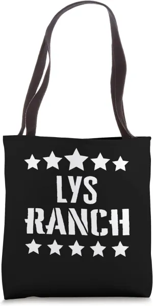 Lys Ranch Family Reunion Squad First Last Name Tote Bag
