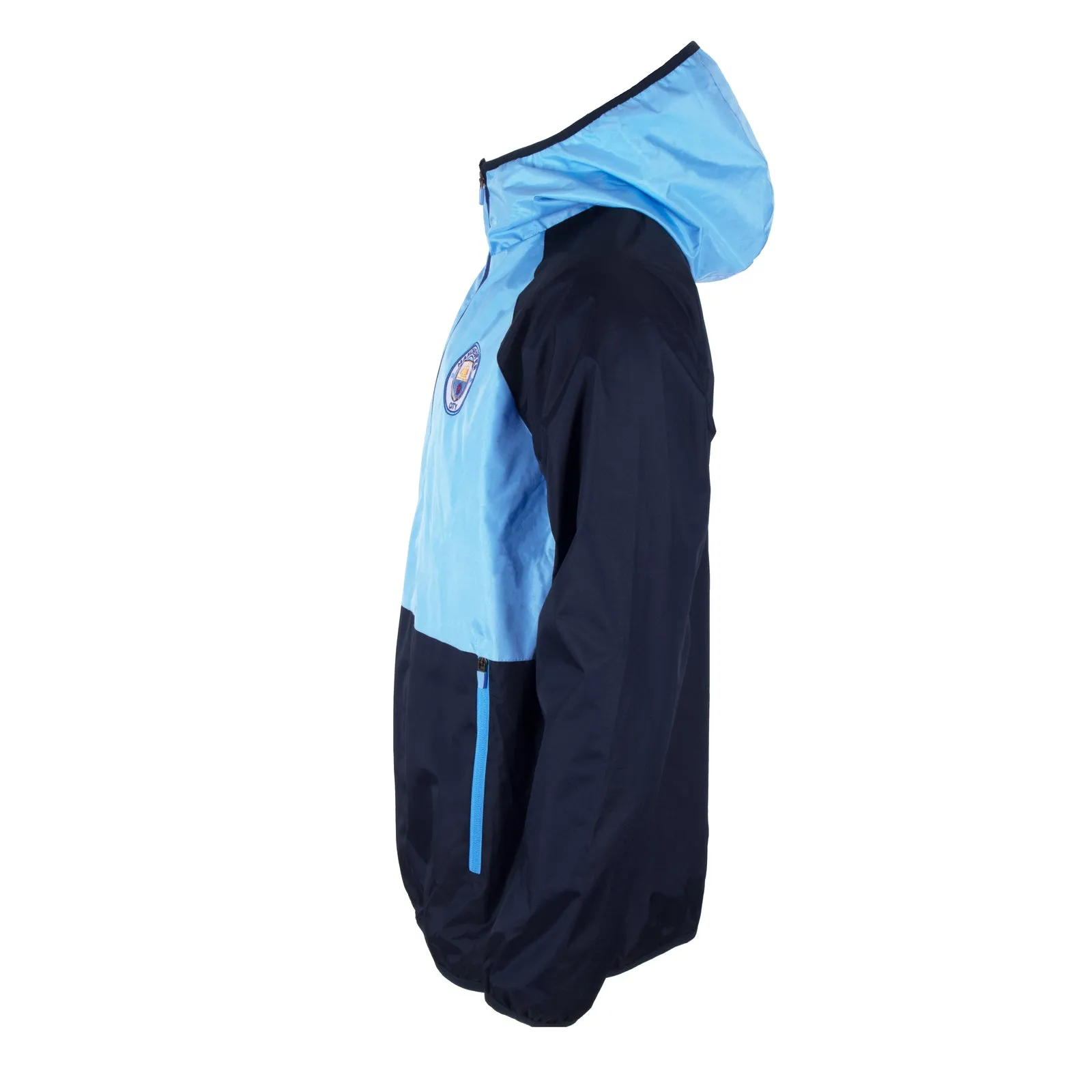 Manchester City FC Mens Shower Jacket