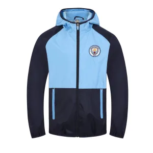 Manchester City FC Mens Shower Jacket