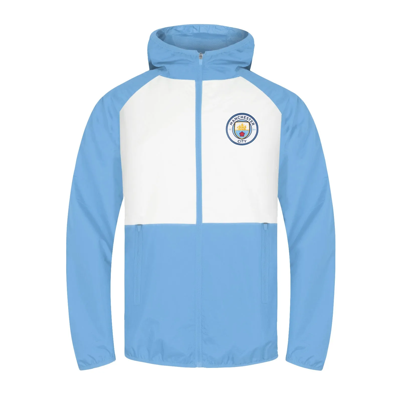 Manchester City FC Mens Shower Jacket