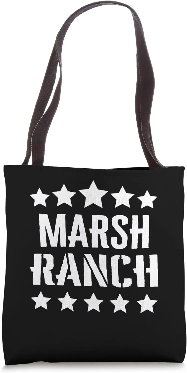 Marsh Ranch Family Reunion Squad First Last Name Tote Bag