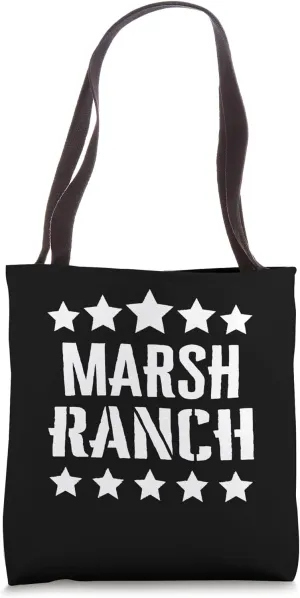 Marsh Ranch Family Reunion Squad First Last Name Tote Bag