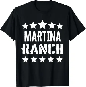 Martina Ranch Family Reunion Squad First Last Name T-Shirt