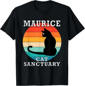 Maurice Cat Sanctuary Group Family Reunion Name T-Shirt
