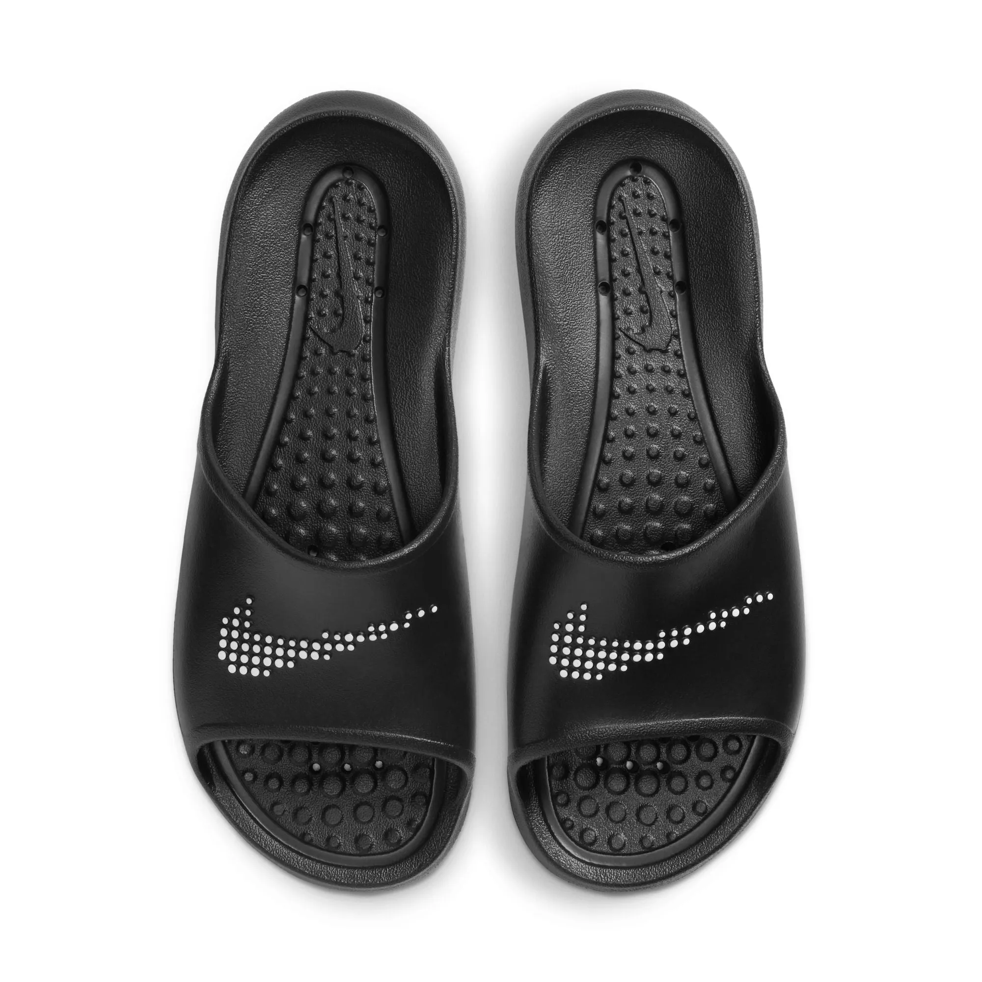 MENS NIKE VICTORI ONE SHOWER SLIDE 'BLACK/WHITE' CZ5478-001