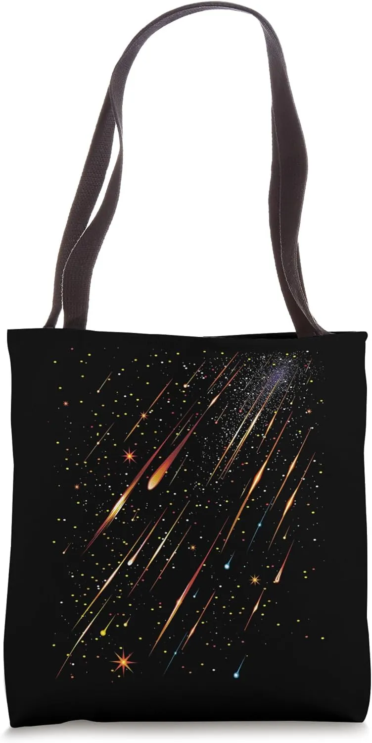 Meteor Shower Surreal Tote Bag
