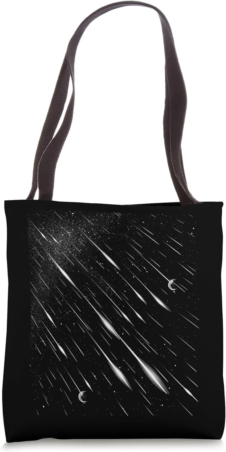 Meteor Shower Surreal Tote Bag