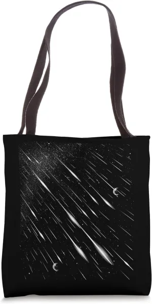 Meteor Shower Surreal Tote Bag