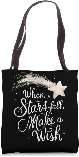 Meteor Watching Meteor Shower Shooting Stars Meteor Observer Tote Bag