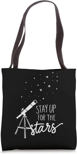 Meteor Watching Meteor Shower Shooting Stars Meteor Observer Tote Bag