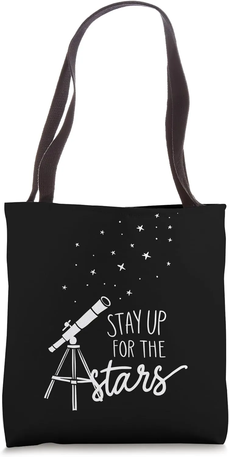 Meteor Watching Meteor Shower Shooting Stars Meteor Observer Tote Bag