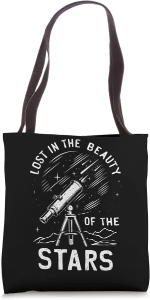 Meteor Watching Meteor Shower Shooting Stars Meteor Observer Tote Bag