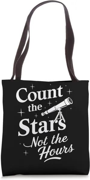Meteor Watching Meteor Shower Shooting Stars Meteor Observer Tote Bag