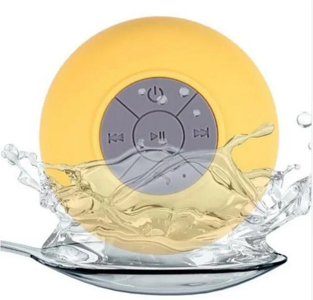 Mini Waterproof Portable Shower Bluetooth Speaker with Suction Cup
