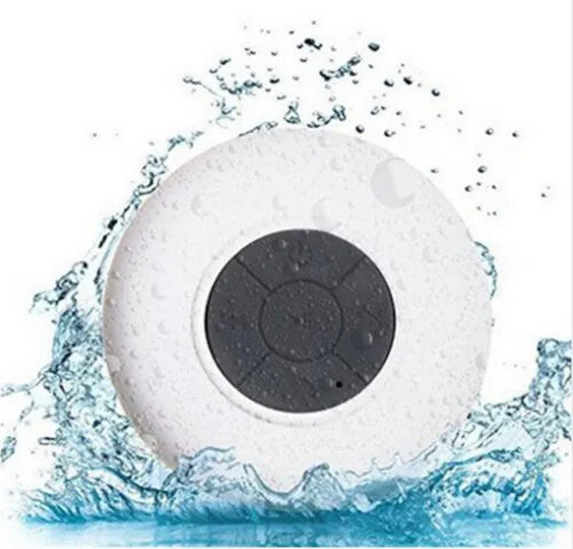 Mini Waterproof Portable Shower Bluetooth Speaker with Suction Cup