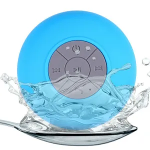 Mini Waterproof Portable Shower Bluetooth Speaker with Suction Cup