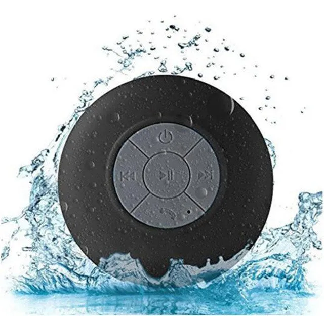 Mini Waterproof Portable Shower Bluetooth Speaker with Suction Cup