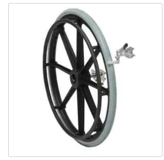 Mobile Shower Commode Push Rims