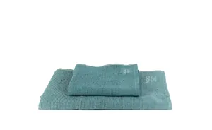 Moku blue green - Lightweight Cotton Towel Tenugui