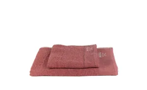 Moku maroon - Lightweight Cotton Towel Tenugui