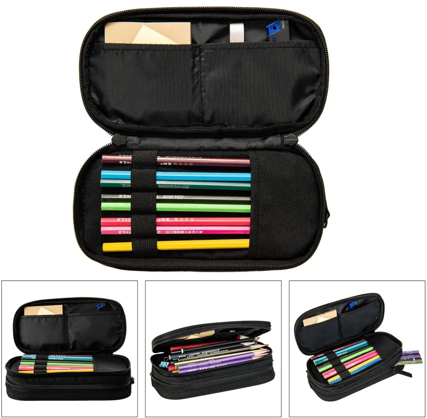 Motocross Dirt bike Motocycle American Flag Multifunctional Pocket Backpack Crossbody Lunch Bag Pencil Case 3Pcs Set Large Capacity Backpack