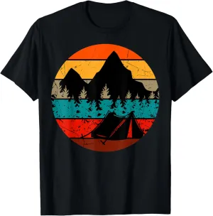 Mountain Range Camping Mountaineer Hiking Trekker Tent T-Shirt