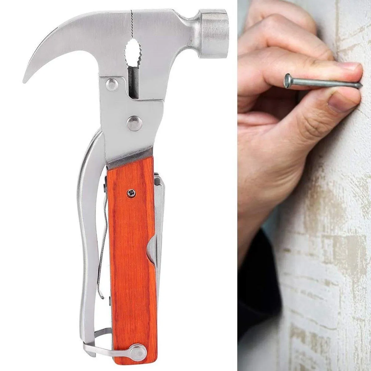 Multifunctional Axe Hammer Portable Outdoor Tool Versatile Camping Equipment