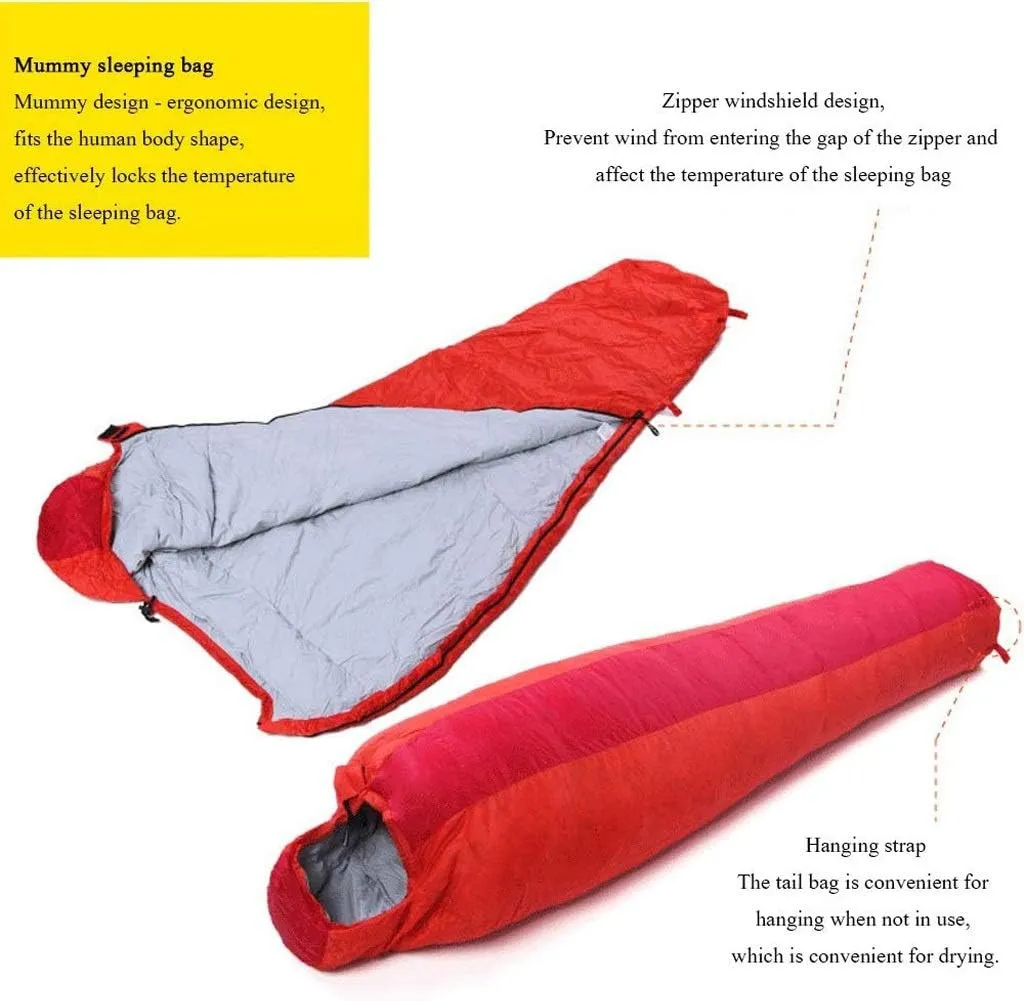 Mummy Sleeping Bag,Sleeping Bag for Camping, Hiking, Backpacking and Travel - Waterproof, Compact and Ultralight Sleeping Sack