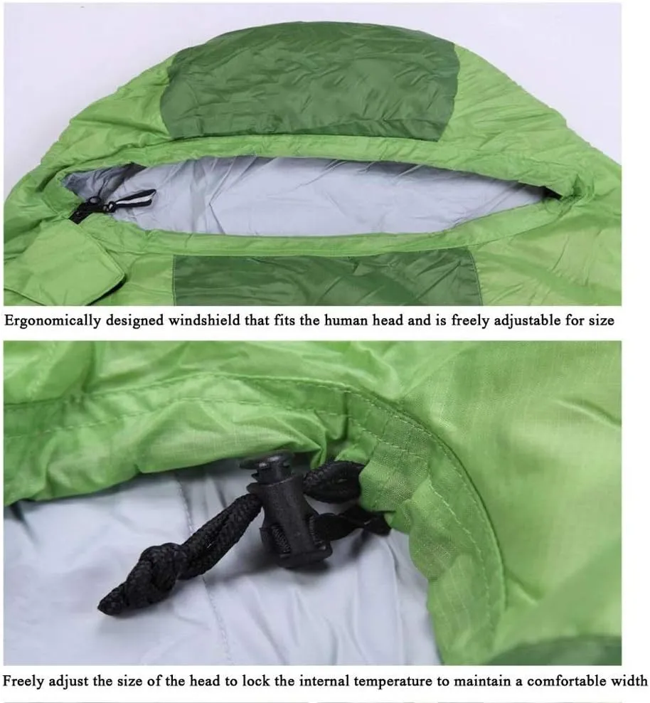 Mummy Sleeping Bag,Sleeping Bag for Camping, Hiking, Backpacking and Travel - Waterproof, Compact and Ultralight Sleeping Sack