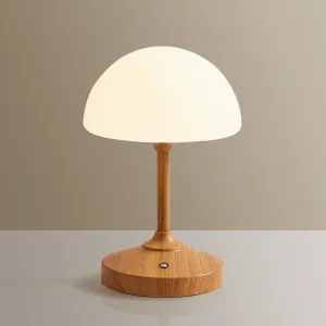 Mushroom Lamp Table Lamp Waterproof,Shower Cordless Rechargeable Battery Operated Desk Lamps for Bedroom Night Stands,Mushroom Decor 3 Colors Touch Dimmable Lamps for Living Room,4000mAh LED