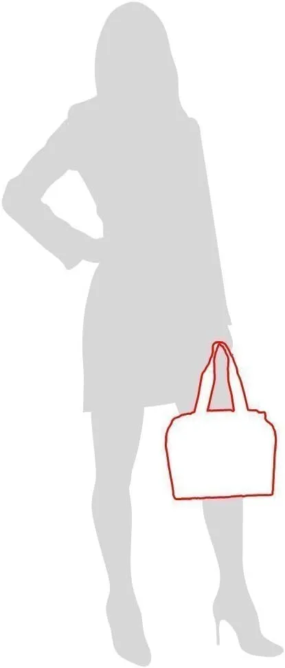 Nicole Miller Insulated Lunch Bag Tote –Open Cooler Ice Bag Lunch Box for Food with Drink Bottle Holder for Women, Men, Picnic, Boating, Beach, Fishing & Work(Bangles Red)