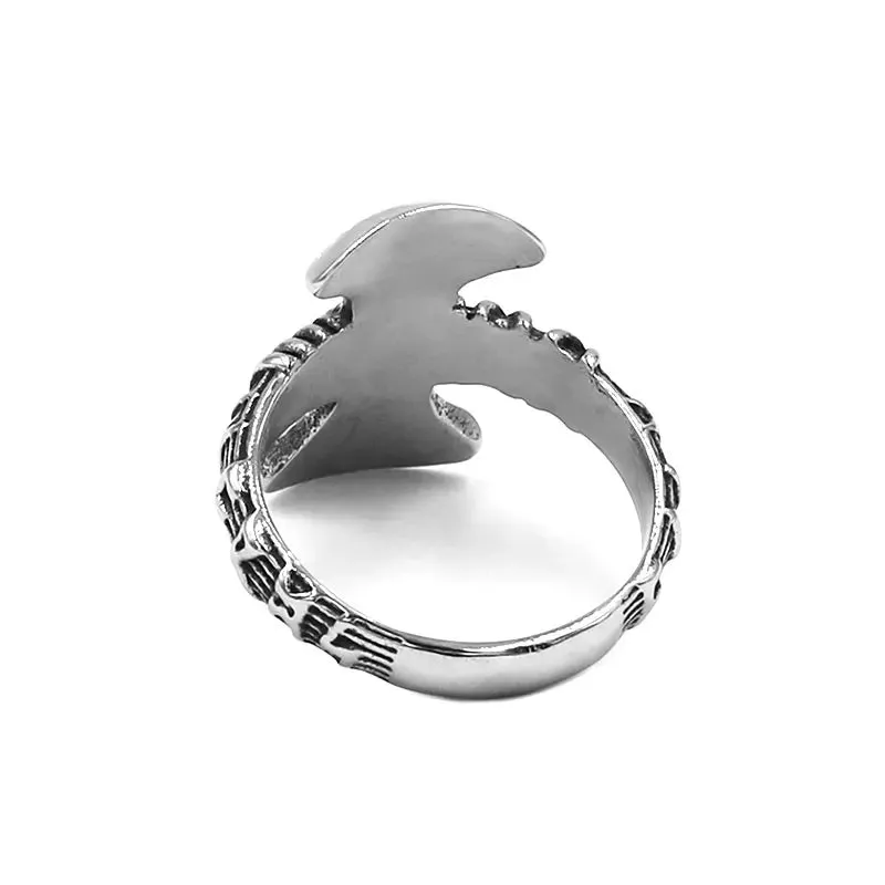 Norse Viking Rune Axe Ring