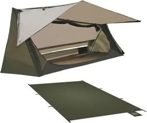 onewind Single Person Backpacking Tent with Footprint, 3 Season Ultralight Tent with Tent Floor Ground Sheet